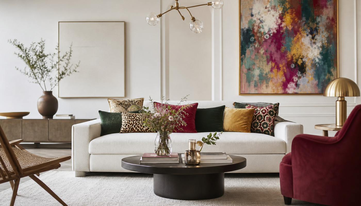 Quand le minimalisme rencontre le maximalisme : clash ou mariage réussi en décoration ?